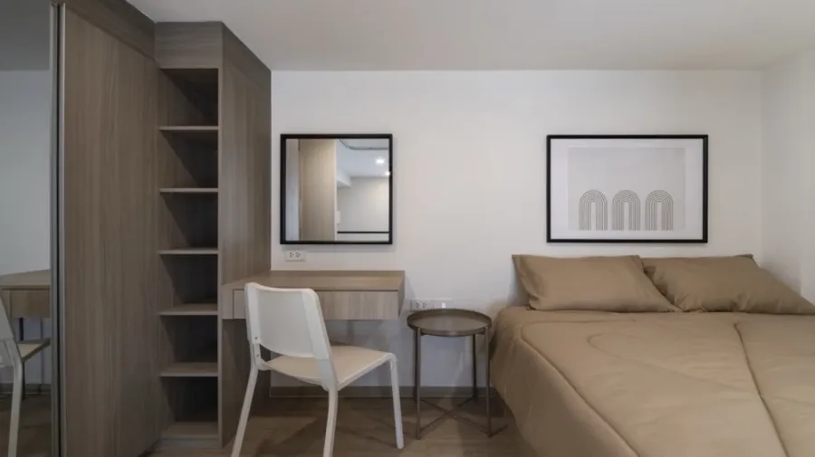 For rent: THE ORIGIN Sukhumvit Sailuat E22 Station, 11th floor, fully furnished unit. Book now! (Urgent!)