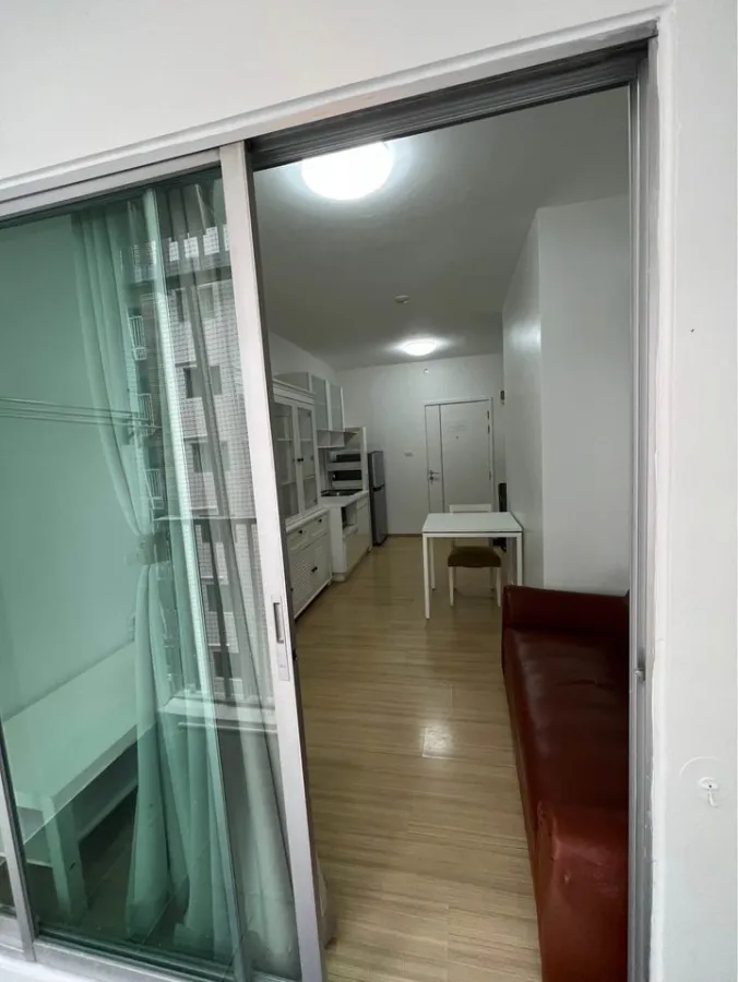 For rent!! Condo A Space Asoke-Ratchada, 8th floor, Building F, fully furnished, special price, don't just look, hurry up and book now!!