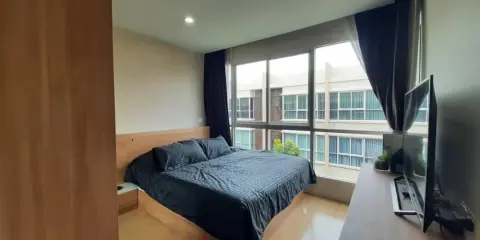 ให้เช่า Happy Condo Ladprao101 ย่านลาดพร้าว ใกล้ศูนย์การค้าหลายแห่ง บิ้วอิน เฟอร์นิเจอร์ครบ ชัวร์!!