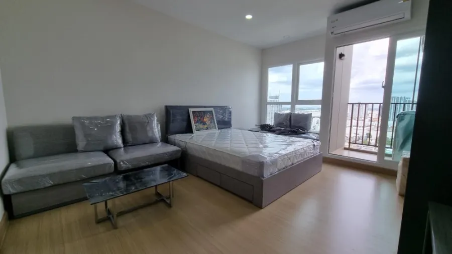 Condo for rent, Supalai Veranda Ramkhamhaeng, high floor, high view, central location, convenient transportation