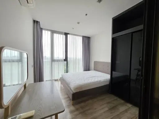 For sale or rent, 1 bedroom, The Line Chatuchak-Mochit, size 35 sq m, view of Chatuchak Park, pleasant green, reserve now.