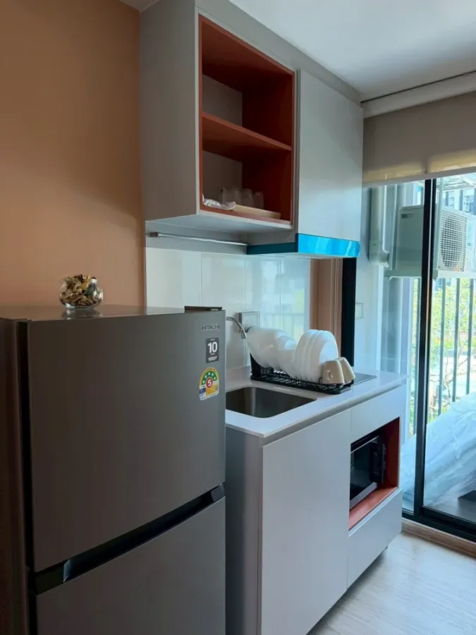 For rent: Kave Luminous Bangmod, pool view, fully furnished with over 40 IKEA items. Don't miss out!