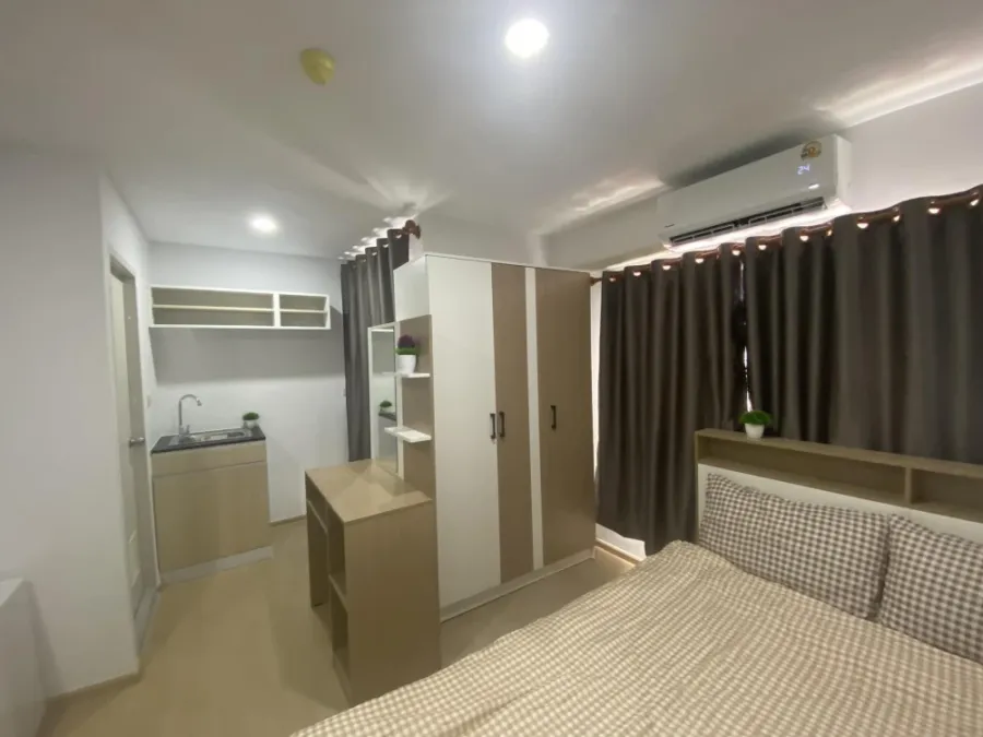For rent: The Diamond Nawa Nakhon-Taladthai, 7th floor, fully furnished, book now.