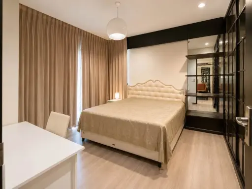 ให้เช่า Baan Klang Krung Siam-Pathumwan ห้องใหญ่อยู่สบายสุดๆ ตกแต่งด้วยเฟอร์อย่างดีมีคุณภาพ สนใจจองเลย images