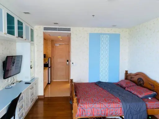 For rent: The Palm Wongamat, high floor room, ready to move in, next to the beach. Good like this, hurry and reserve it+++ images