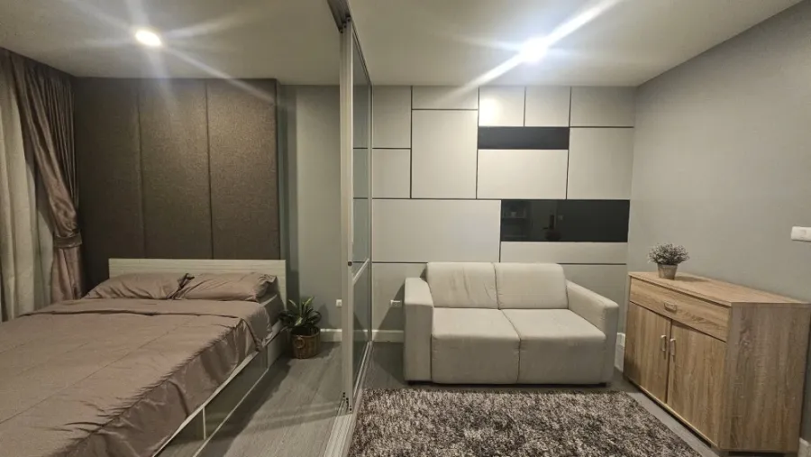 ให้เช่า The Cube Nawamin-Ramintra ห้องน่าอยู่ ตกแต่งคุมโทน มาพร้อมเฟอร์ครบครัน รีบจองด่วนๆเลย