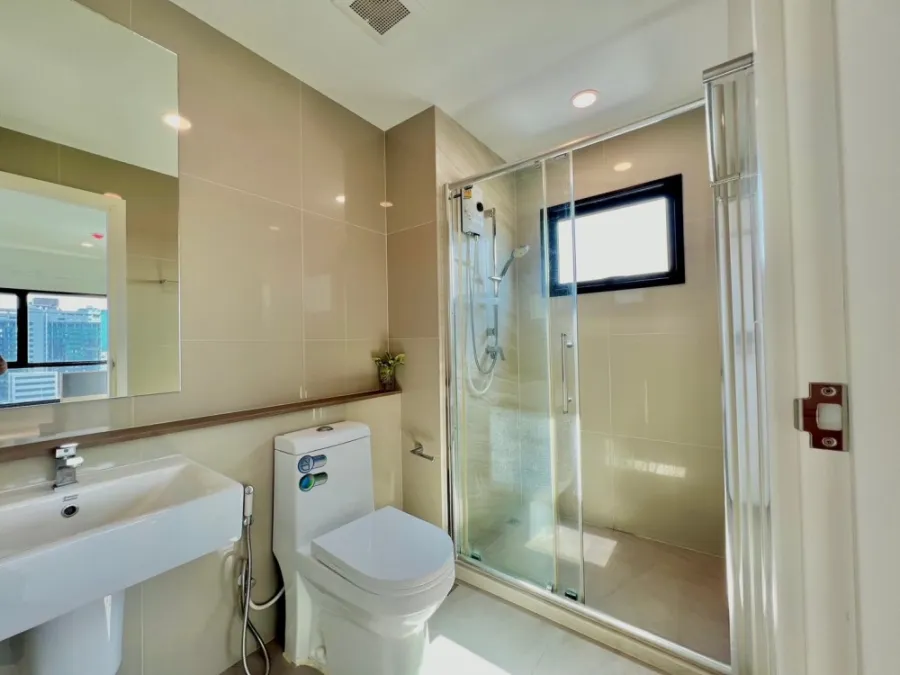 Condo for sale, rent, The Tree Sukhumvit 71-Ekkamai, city view, corner room, fully furnished.