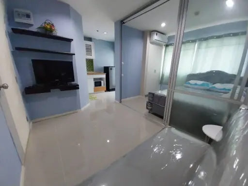 Condo for sale, Lumpini Mega City Bangna, fully furnished room Ready to move in, very good price, book now.