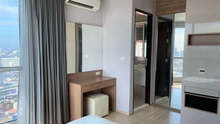 ให้เช่า Rhythm Sathorn ชั้น 30 ได้วิวแม่น้ำ ตกแต่งพร้อมเข้าอยู่ บอกเลยว่าคุณต้องห้ามพลาดเด็ดขาด