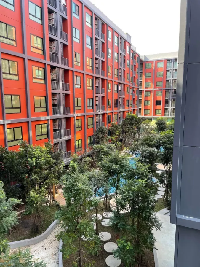 Condo Monte Rama 9 - Ramkhamhaeng ปล่อยเช่า ห้องสตูดิโอ ประตูระบบ Digital door Lock ห้ามพลาดนะ