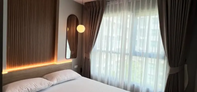 ให้เช่า 𝘼𝙨𝙥𝙚𝙣 𝙘𝙤𝙣𝙙𝙤 𝙇𝙖𝙨𝙖𝙡𝙡𝙚 วิวสวน แดดไม่ร้อน เฟอร์นิเจอร์ + เครื่องใช้ไฟฟ้า ครบ รีบจับจองเลย images