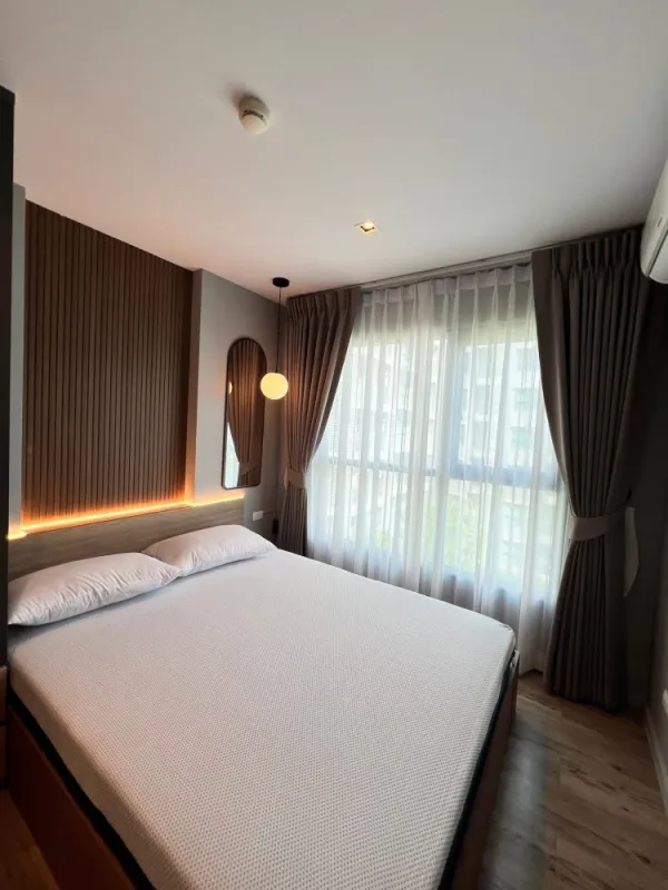 ให้เช่า 𝘼𝙨𝙥𝙚𝙣 𝙘𝙤𝙣𝙙𝙤 𝙇𝙖𝙨𝙖𝙡𝙡𝙚 วิวสวน แดดไม่ร้อน เฟอร์นิเจอร์ + เครื่องใช้ไฟฟ้า ครบ รีบจับจองเลย
