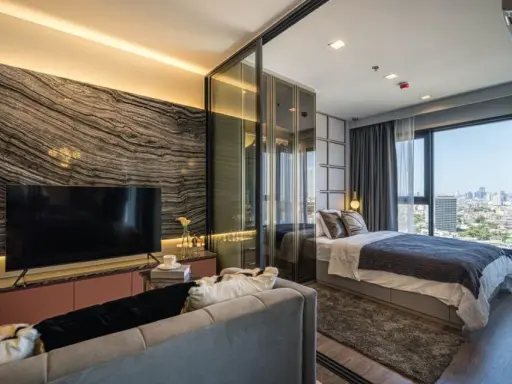 Condo for sale, Life Ladprao Valley, 1 bedroom, 1 bathroom, north room, good weather all day long, don't wait, book now. images