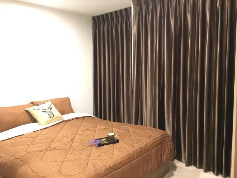 ห้อง.ใหม่ 1 bed ตกแต่งน่ารักน่าอยู่ พร้อมเข้าอยู่ได้เลย 25 ตารางเมตร ค่าเช่าเพียง 12,000 บาท