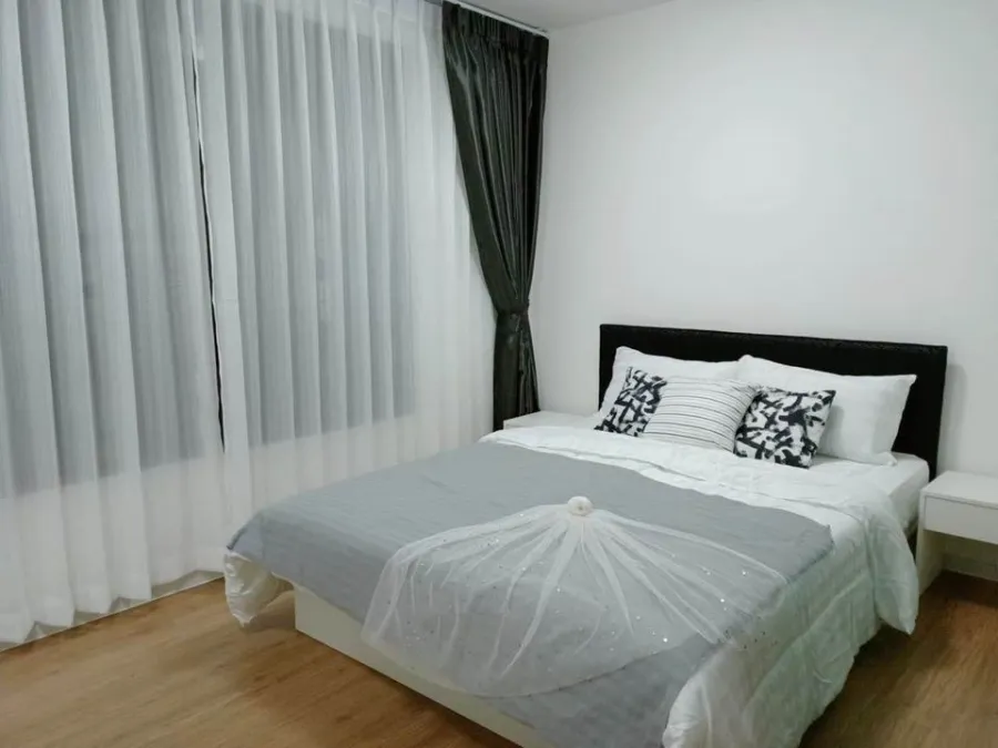 ปล่อยเช่า ไอคอนโด ศาลายา เฟส 2 ห้องตกแต่งโทนสีขาวสบายตา ราคาสบายใจ สนใจจองให้ไวเลย
