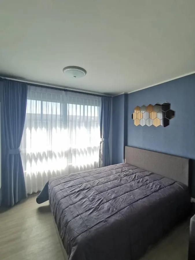 For rent, D Condo Campus Kamphaeng Saen, fully furnished, ready to move in, book now.