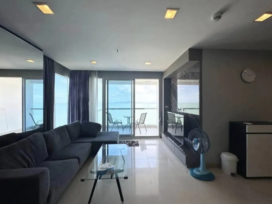 ขาย The Palm Wongamat Beach Pattaya ห้องกว้าง ชั้นสูง ตกแต่ง Buit-In แบบจัดเต็ม ย้ายเข้าอยู่เลย