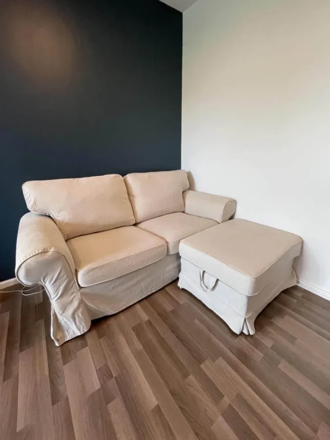 Selling Living Nest Ramkhamhaeng. North-facing balcony with canal view. Peaceful atmosphere. Fully furnished and ready to move in.