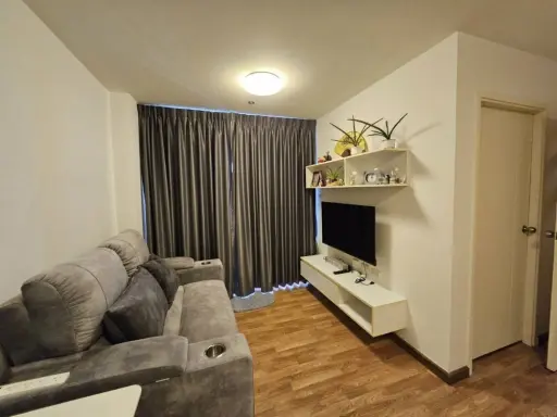 For rent, The Trust Condo Ngamwongwan, 28th floor room, sunset view, well divided, can't miss it!! images