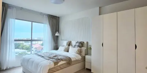 ให้เช่า S&S Sukhumvit Condo ห้องแต่งน่าอยู่ โทนขาวสบายตา ราคาสบายใจ รีบมาจองเลย
