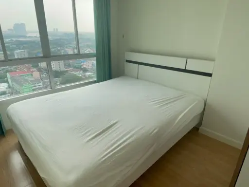 For sale Lumpini Ville Chaengwattana-Pak Kret, 24th floor, river view, complete with furniture and electrical appliances. Book now.