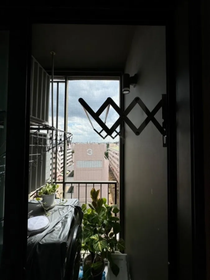 For sale: Chambers Cher Ratchada-Ramintra, 7th floor, not hot, special location, fully furnished room, nice to live in, reserve now, urgently.