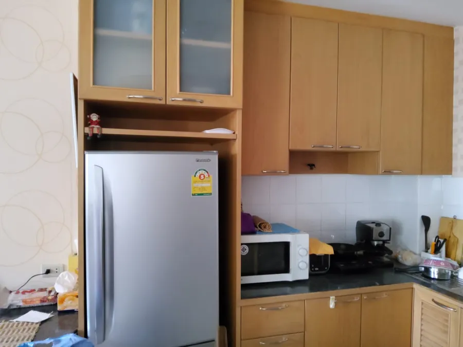 Rent!! Condo The Parkland Bangna, furnished (built-in) + electrical appliances, ready to move in, don't miss it!!