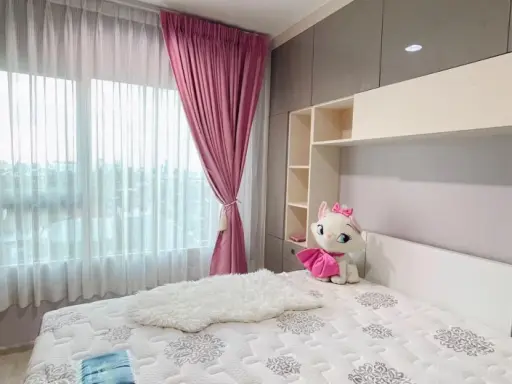 ปล่อยเช่า แอสไปร์ รัชดา-วงศ์สว่าง ห้องตกแต่งเรียบง่าย น่านอน บิ้วอินเริศๆ ราคาดี จองด่วนจ้า