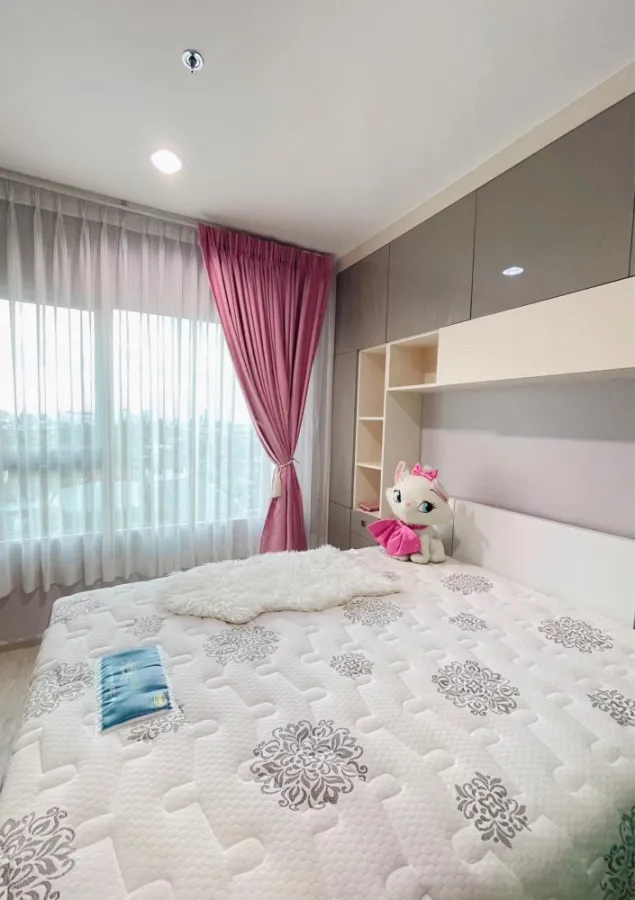 ปล่อยเช่า แอสไปร์ รัชดา-วงศ์สว่าง ห้องตกแต่งเรียบง่าย น่านอน บิ้วอินเริศๆ ราคาดี จองด่วนจ้า