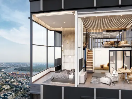 Down payment for sale, Knightsbridge Space Rama 4, 31st floor, location in the heart of the city, convenient travel, if interested, hurry and reserve