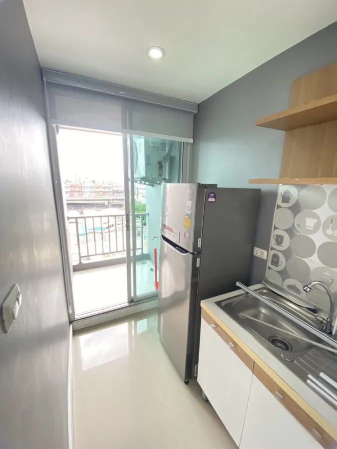 For rent, The Cube Ramkhamhaeng, beautiful room, clean interior, extremely wide, 1 bedroom