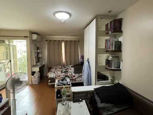 For sale: Lumpini Town Bodindecha-Ramkhamhaeng, studio room, fully furnished, book now, don't wait.