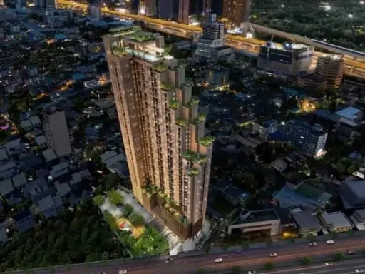 ขายดาวน์ คอนโด Metris District ลาดพร้าว ห้องหัวมุม วิวสวยที่สุด สวนจัตุตักร รีบมาจองเลย images