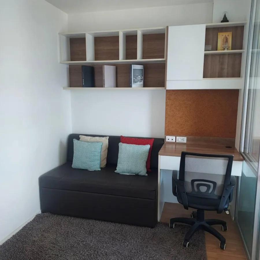 Condo for sale, Lumpini Ville On Nut 46, nice room, proportion, fully furnished, 6th floor, good view, good price, hurry to book
