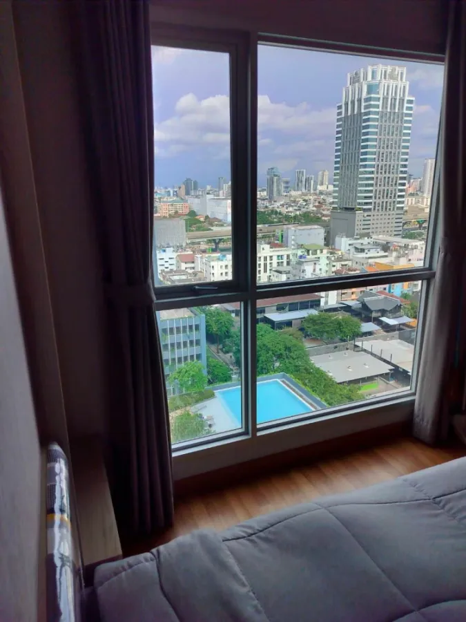For sale:rent Lumpini Park Vibhavadi-Chatuchak, 15th floor, pool view, fully furnished, reserve now, don't miss out!