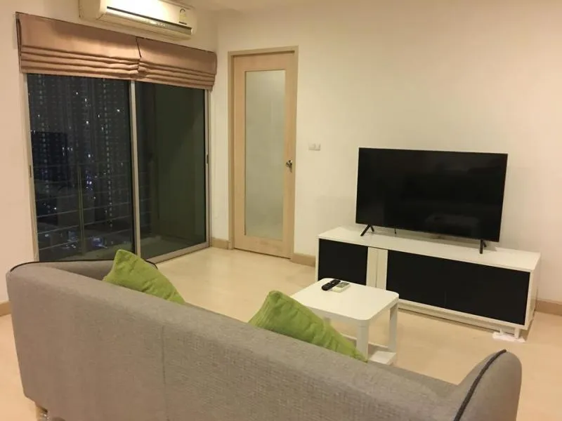Condo for rent My Resort Bangkok, corner room, beautiful view Fully furnished, fully furnished, don't hesitate, book now.