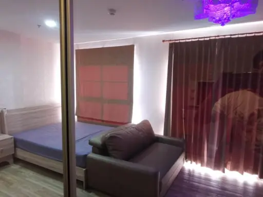 ขาย ISSI Condo Suksawat ชั้น 14 ได้วิวแม่น้ำเจ้าพระยา ห้องตกแต่งครบ โซฟาเบดนั่งสบายมาก จองเลย