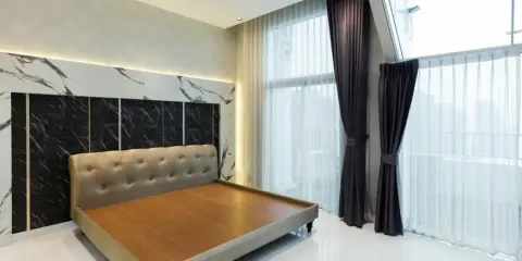 ขายด่วน!! คอนโด เบ็ล แกรนด์ พระราม 9 ห้อง Penthouse ชั้นบนสุด เพิ่ง Renovate ใหม่ จองเลย!!