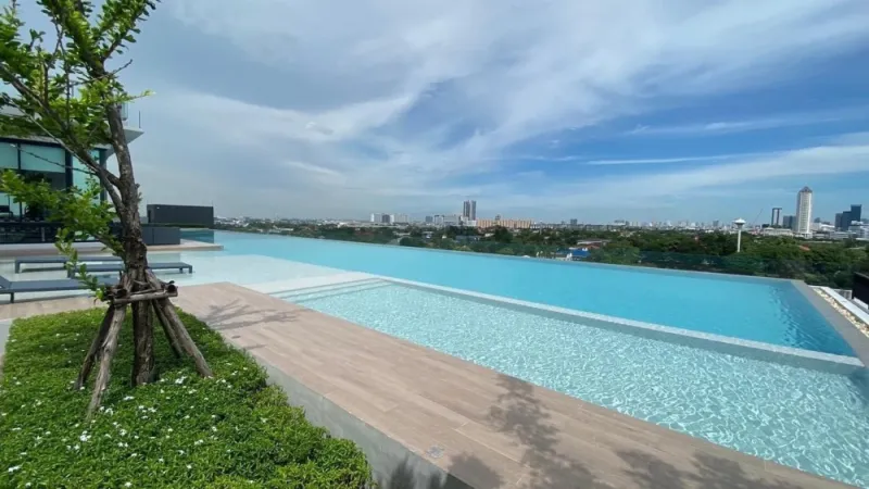 ขาย ให้เช่า!! คอนโด นิช โมโน เมกา สเปซ บางนา ชั้น 28 วิวสระว่ายน้ำ ห้องสวย โทนสีสบายตา จองเลย!!