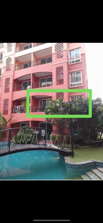 Selling Seven Seas Condo Resort Jomtien, 1 bedroom, 1 bathroom. Great location, pool view. Book now!