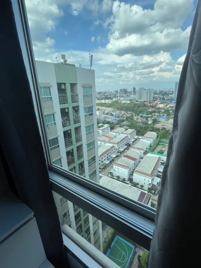 For sale, for rent, Lumpini Ville Nakhon In-Riverview, high floor, good view, fully furnished, hurry and reserve now.