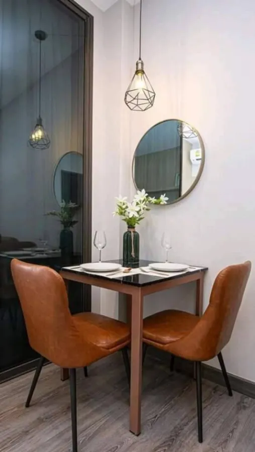 For rent, Urbano Ratchawithi, beautiful room, built-in, full, great price, river view, I can tell you that you will regret it if you miss it.