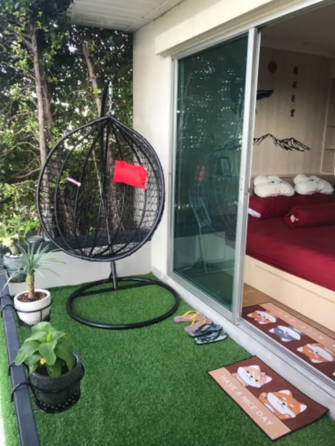 Condo for sale, Lumpini Place Suksawat-Rama 2, beautiful room, pool view, built-in furniture, good location, hurry and book now!!