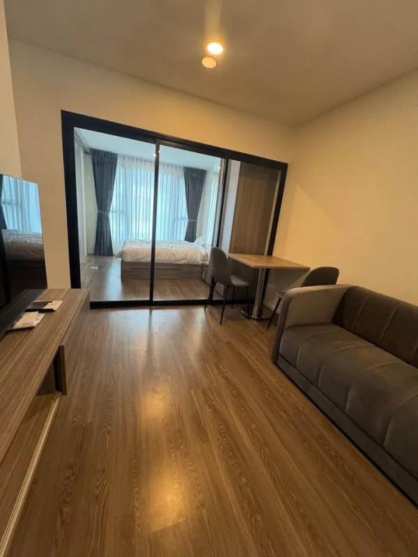 For rent Origin Ramintra 83 station Bed room Plus Built-In ครบ เครื่องใช้ไฟฟ้า พร้อมอยู่ทันที