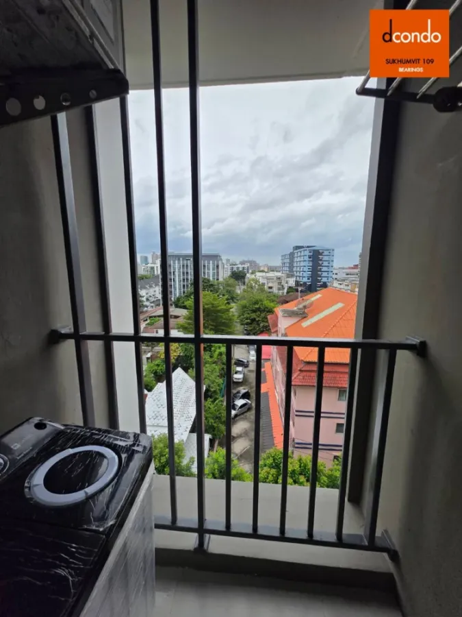 Selling Dcondo Sukhumvit 109, 8th floor unit. Prime location, convenient transportation. Don't miss out!
