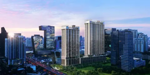 ขายดาวน์ NUE District R9 พระราม9 ห้อง 1 Bed ชั้น15 ได้วิวสูง แถมการเดินทางสุดแสนสะดวก อย่าพลาด