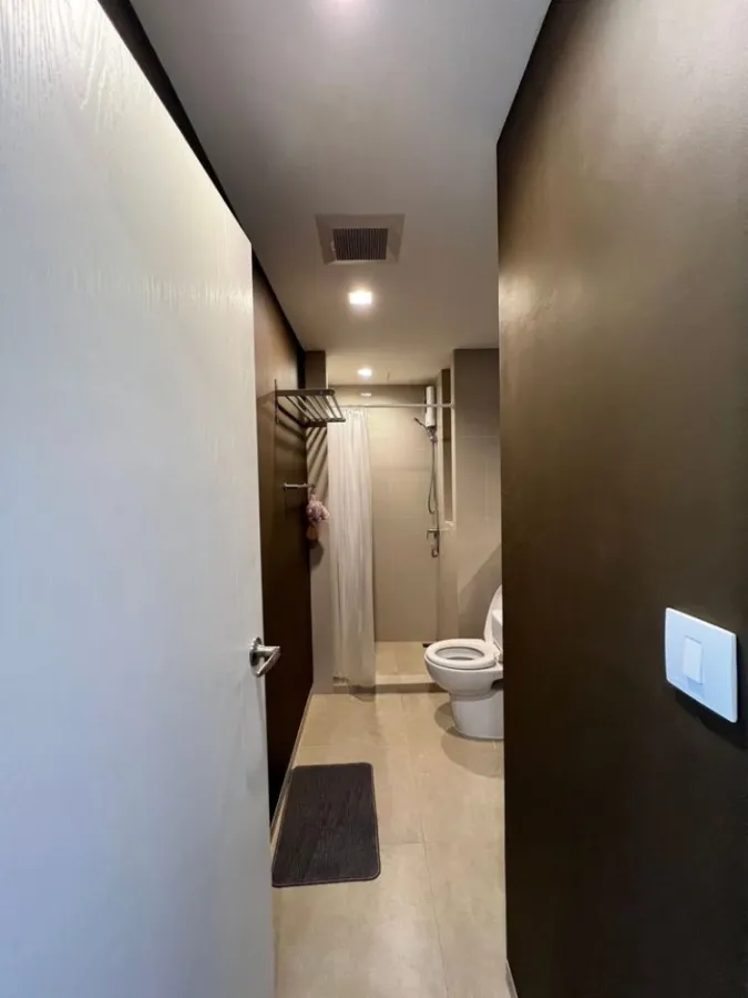 Condo for sale, Chambers Chaan, Ladprao-Wang Hin, fully furnished, electrical appliances Divide the kitchen into proportions. Hurry up.