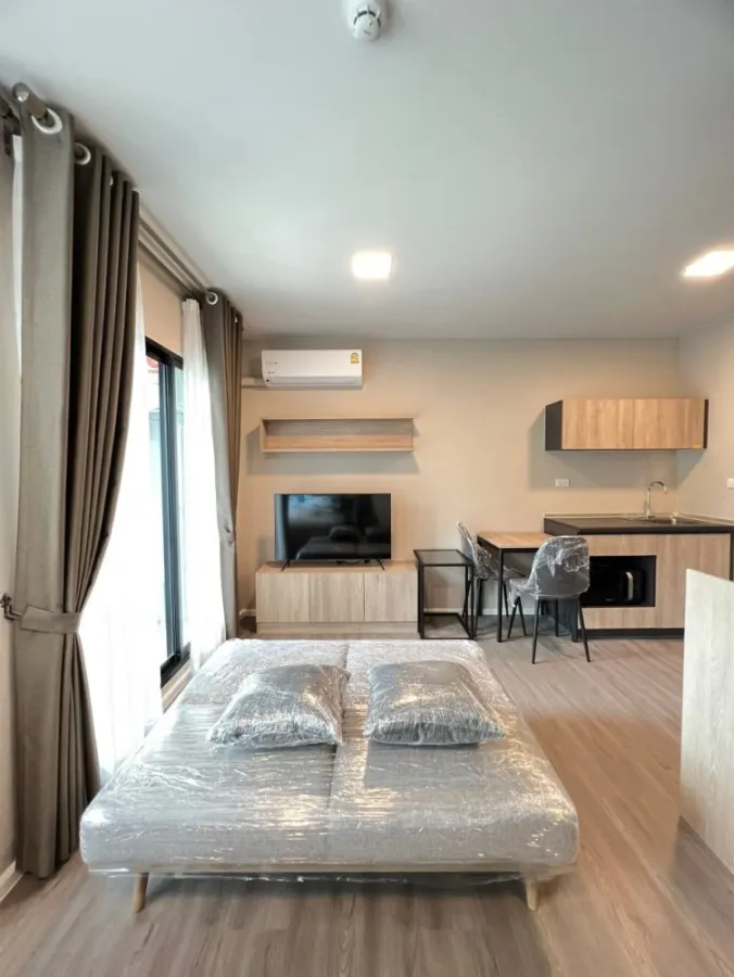 ปล่อยเช่า Dcondo campus Hideaway Rangsit ห้องแจ่ม ในราคามิตรภาพ มีทุกอย่างครบ จบในห้องเดียว