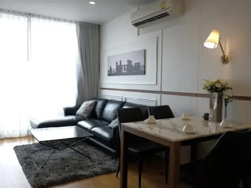 Condo for rent, Noble Revo Silom, 26th floor, Chao Phraya River view. Great built-in furniture Don't just look, hurry and reserve now.