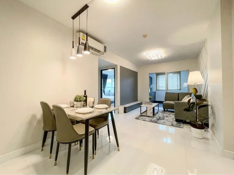 ขาย ให้เช่า ศุภาลัย ซิตี้ รีสอร์ต รัชดา-ห้วยขวาง ห้องโทนสีขาวเทา สวยน่าอยู่ เฟอร์ฯจัดหนัก ห้ามพลาด